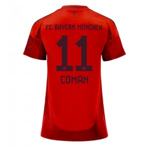 Bayern Munich Kingsley Coman #11 Domaci Dres za Ženska 2024-25 Kratak Rukavima